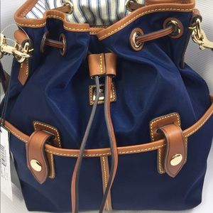 Dooney & Bourke Wayfarer Nylon Drawstring Hobo.
